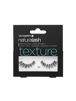 Salon System Naturalash Texture 117 Black Strip Lashes