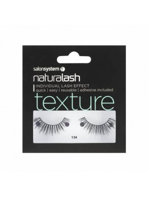 Salon System Naturalash Texture 134 Black Strip Lashes
