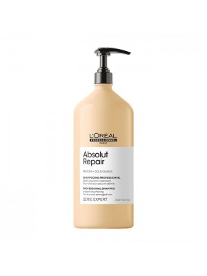 L'Oreal Serie Expert Absolut Repair Gold Quinoa Shampoo - 1500ml