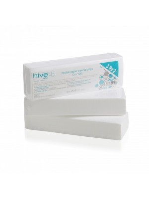 Hive Paper Waxing Strips - 3 x 100 Pack