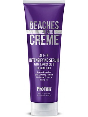 ProTan Beaches and Creme All-In Intensifying Serum with Carrot Oil & Silicone Free 250ml