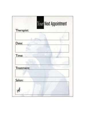 Your Next Beauty Appointment Cards 