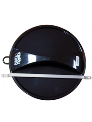 Black Round Mirror and Bracket