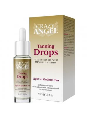 Crazy Angel Tanning Drops -  Light To Medium Tan