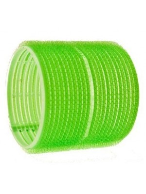 Hair Tools 61mm Green velcro roller PK6