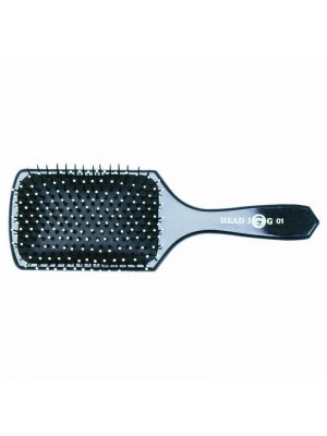 Head Jog Black Paddle Brush No.1