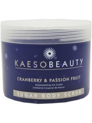 Kaeso Cranberry and Passion Fruit Sugar Body Scrub 450ml