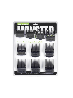 Monster Clipper - Black Premium Double Magnetic Cutting Guides