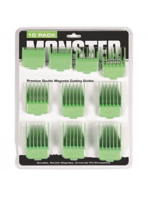 Monster Clipper - Green Premium Double Magnetic Cutting Guides
