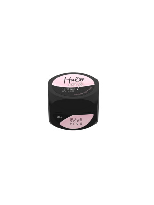 Halo Elite Hard Gel Sheer Soft Pink 30g