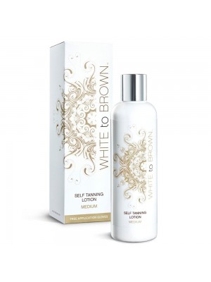 White To Brown Self Tanning Lotion - Medium 250ml