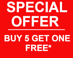 Buy 5 tubes get One Free!