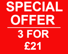 Buy 3 for &pound;21