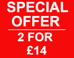 Buy two for only £14