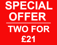Buy two and pay &pound;21